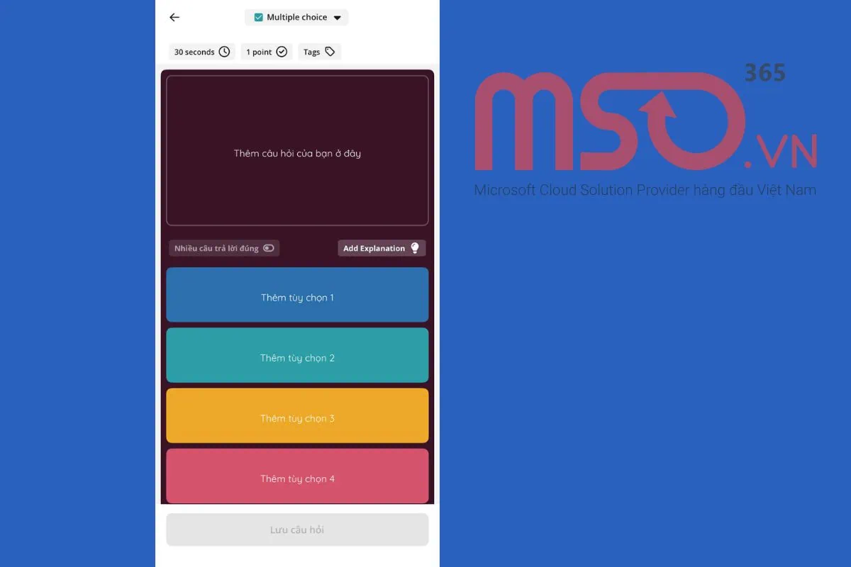Hướng dẫn cách tạo Quizizz từ file Word trên điện thoại
