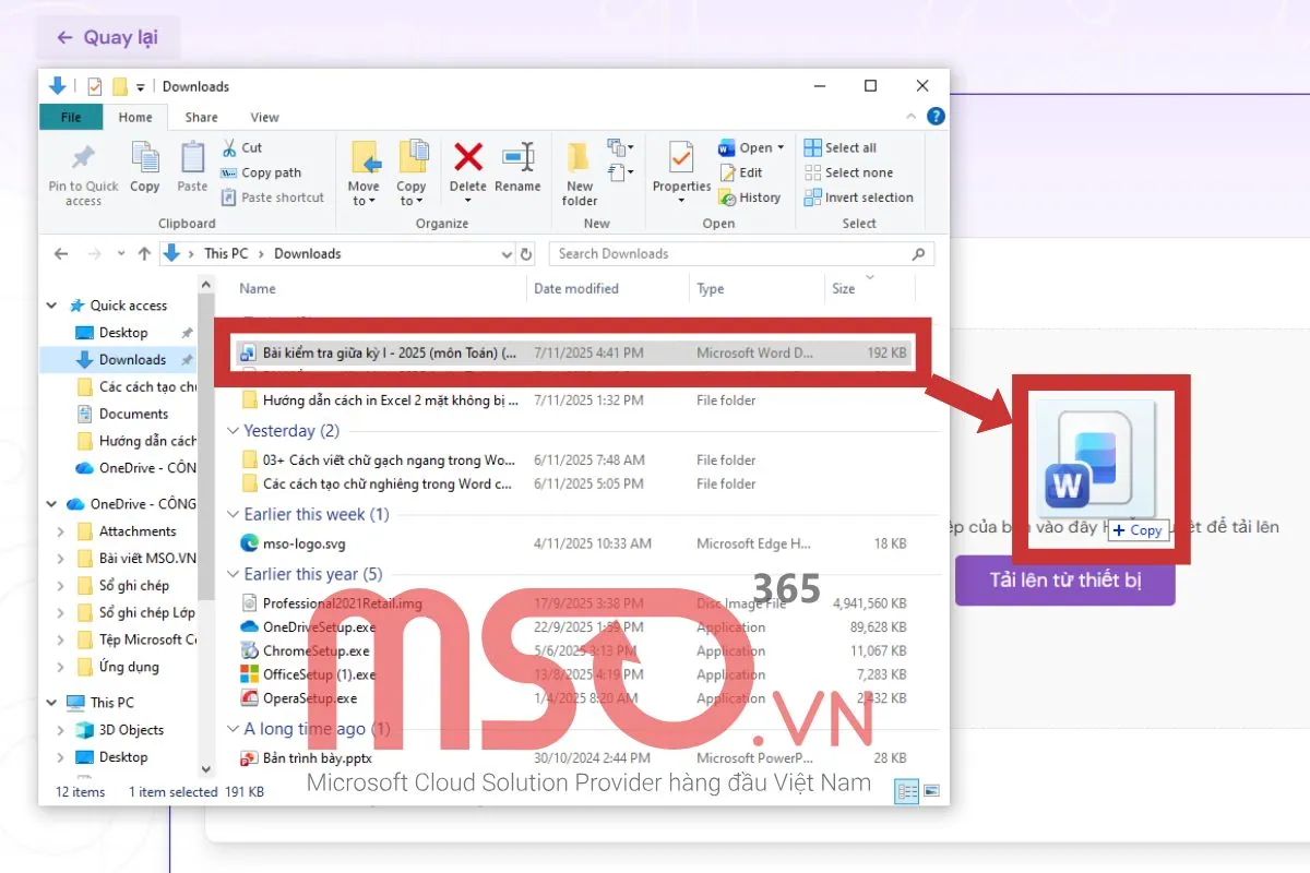 Hướng dẫn các cách tạo Quizizz từ file Word trên máy tính