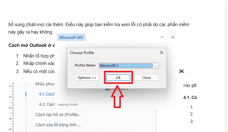 Cách mở Outlook ở chế độ Safe Mode