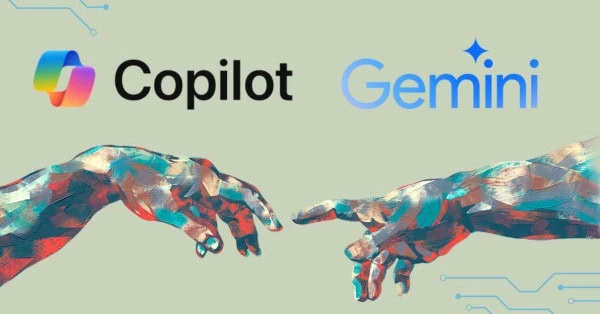Sự khác biệt giữa Copilot và Gemini