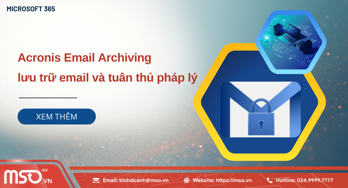 acronis email archiving