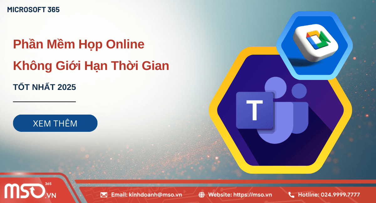 họp online không giới hạn thời gian