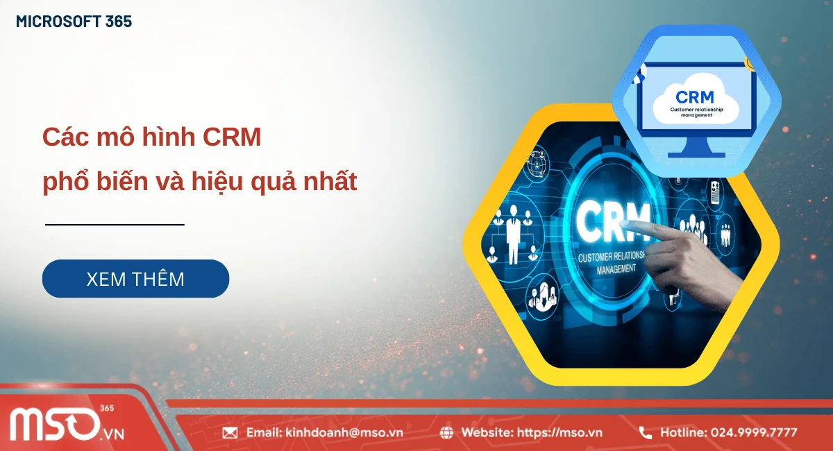 các mô hình crm