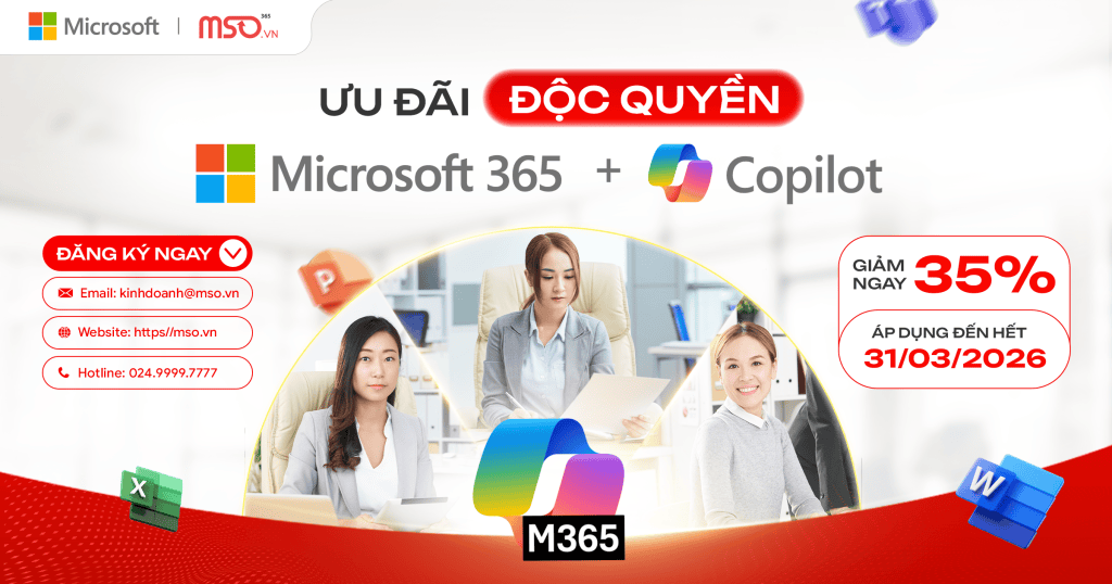ưu đãi microsoft 365