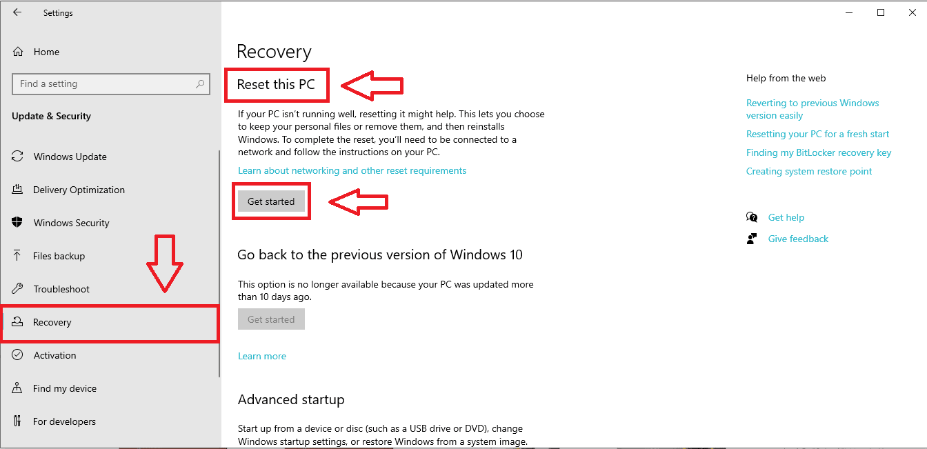 Hướng dẫn các bước cài lại Win 10 không mất dữ liệu