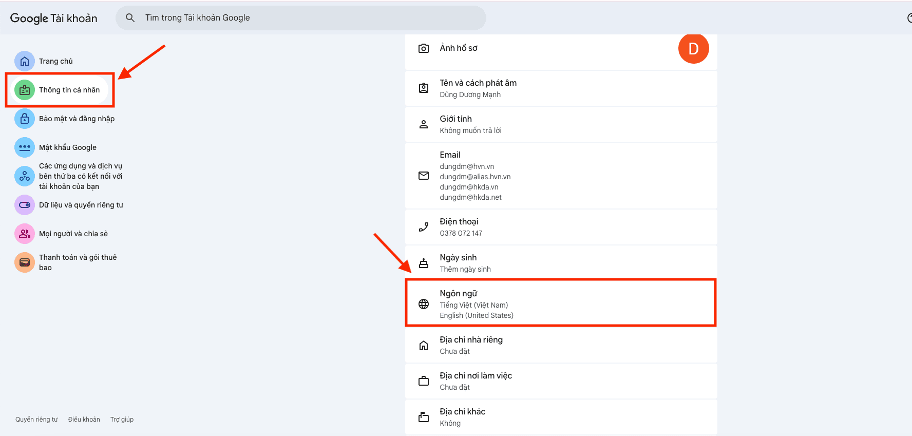 Cách thiết lập giao diện Pivot Table trong Google Sheets tiếng Việt