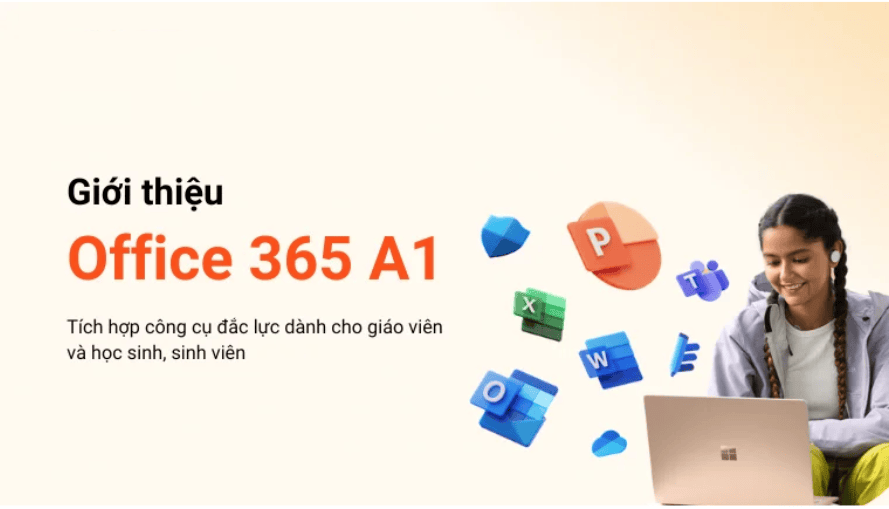 Gói Microsoft 365 Education A1 – Giải pháp cơ bản trên nền tảng Web