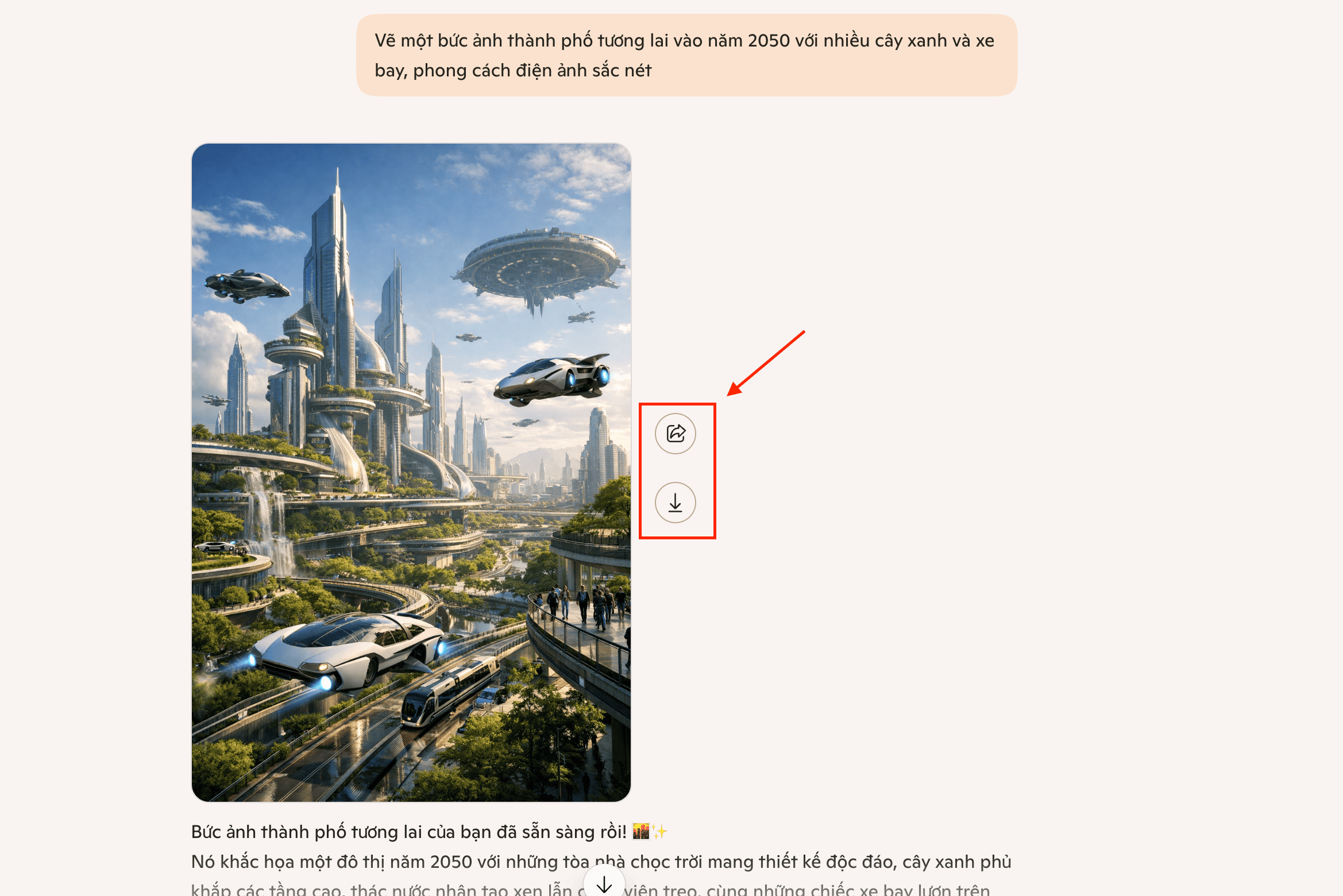 Nhận kết quả và lưu trữ