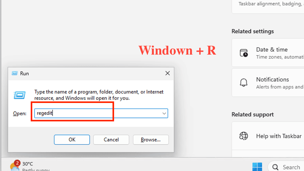 Cách 6: Sử dụng Registry Editor