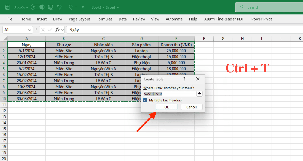 Chi tiết cách tạo Dashboard trong Excel
