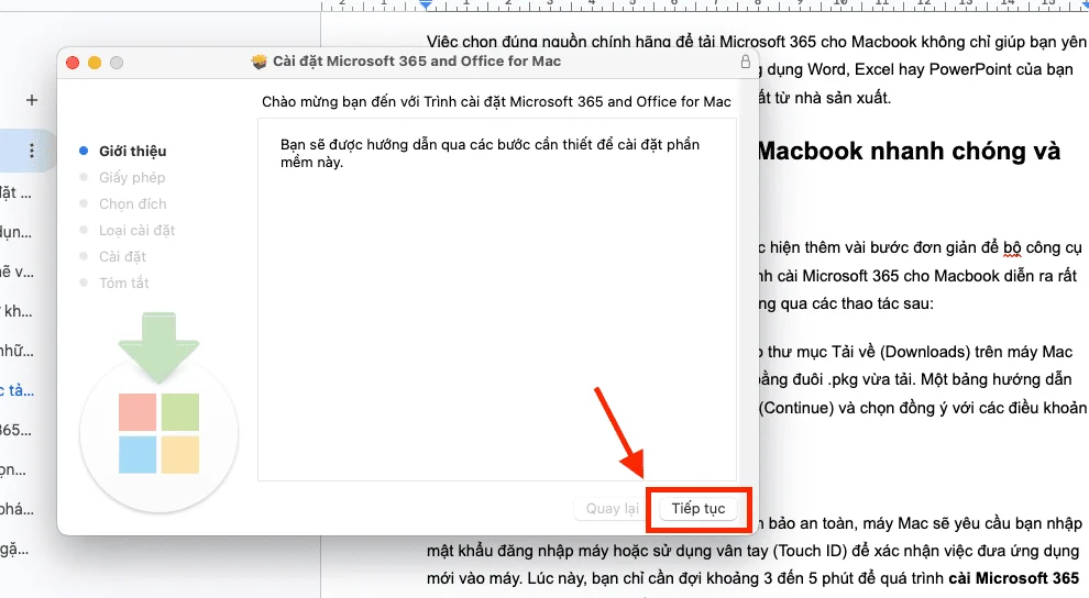 Cách cài đặt Microsoft 365 cho Macbook nhanh chóng và an toàn