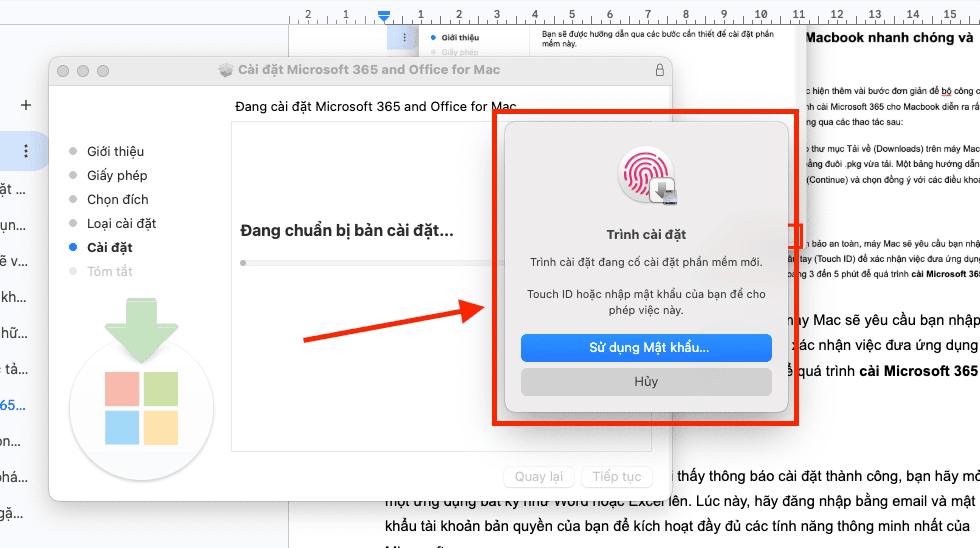 Cách cài đặt Microsoft 365 cho Macbook nhanh chóng và an toàn