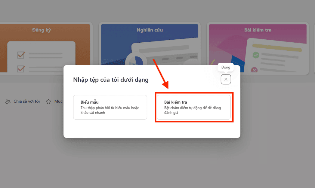 Tạo trắc nghiệm Online từ file Word với Microsoft Forms