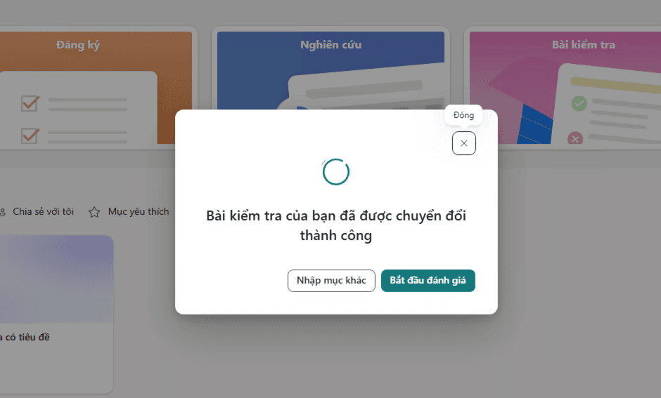 Tạo trắc nghiệm Online từ file Word với Microsoft Forms