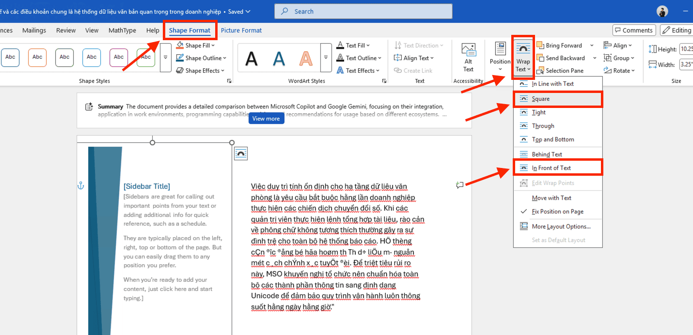 Kỹ thuật chỉnh sửa Text Box trong Word chuyên sâu