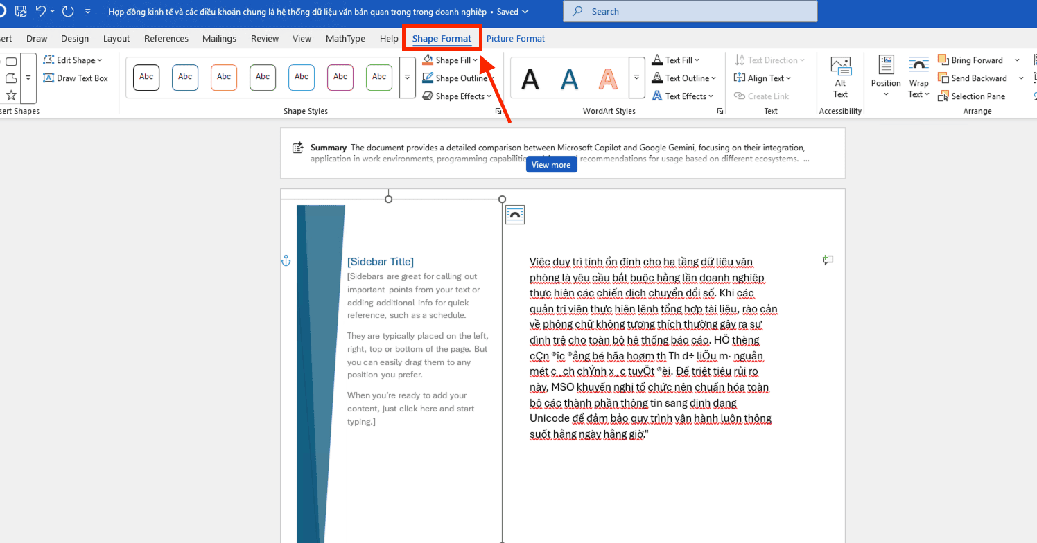 Kỹ thuật chỉnh sửa Text Box trong Word chuyên sâu