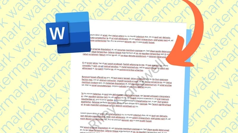Những rào cản kỹ thuật thường gặp khi thực hiện xóa bỏ Watermark trong tài liệu Word