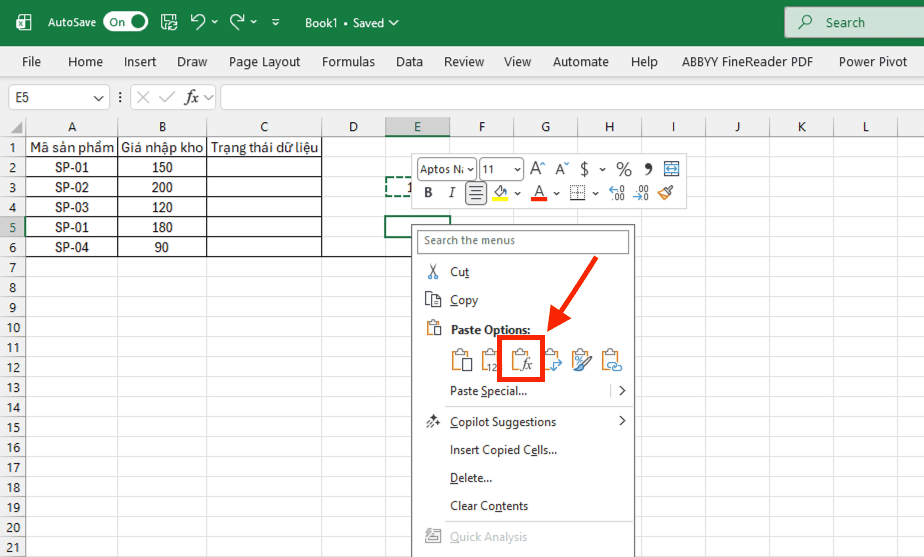Copy công thức trong Excel từ file này sang file khác không bị lỗi