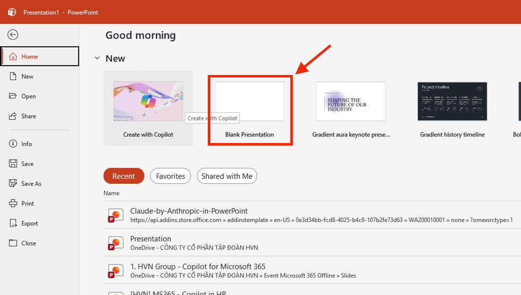 Cách mở file PowerPoint bị lỗi Repair bằng tính năng "Reuse Slides"