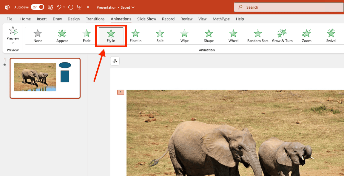 Chèn hiệu ứng âm thanh trong PowerPoint từ thư viện có sẵn