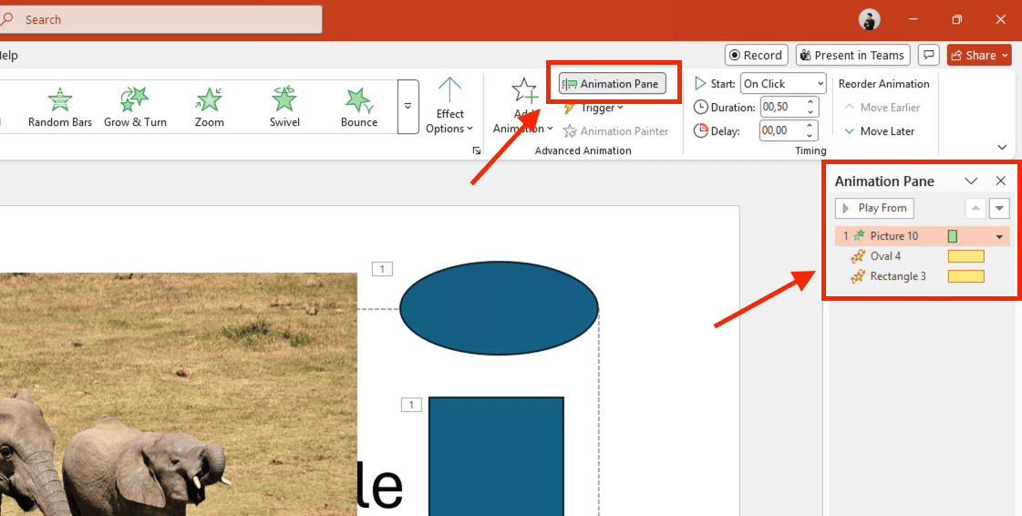 Chèn hiệu ứng âm thanh trong PowerPoint từ thư viện có sẵn