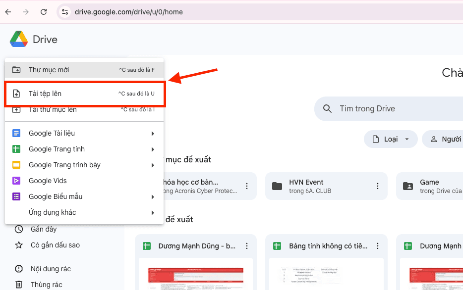 Sử dụng Google Slides (Google Trang trình bày)