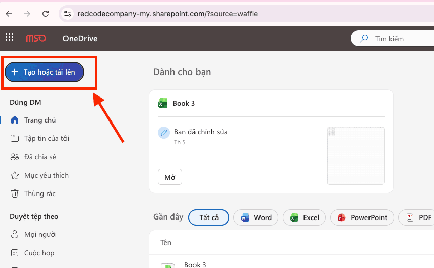 Sử dụng PowerPoint Online (Office.com)