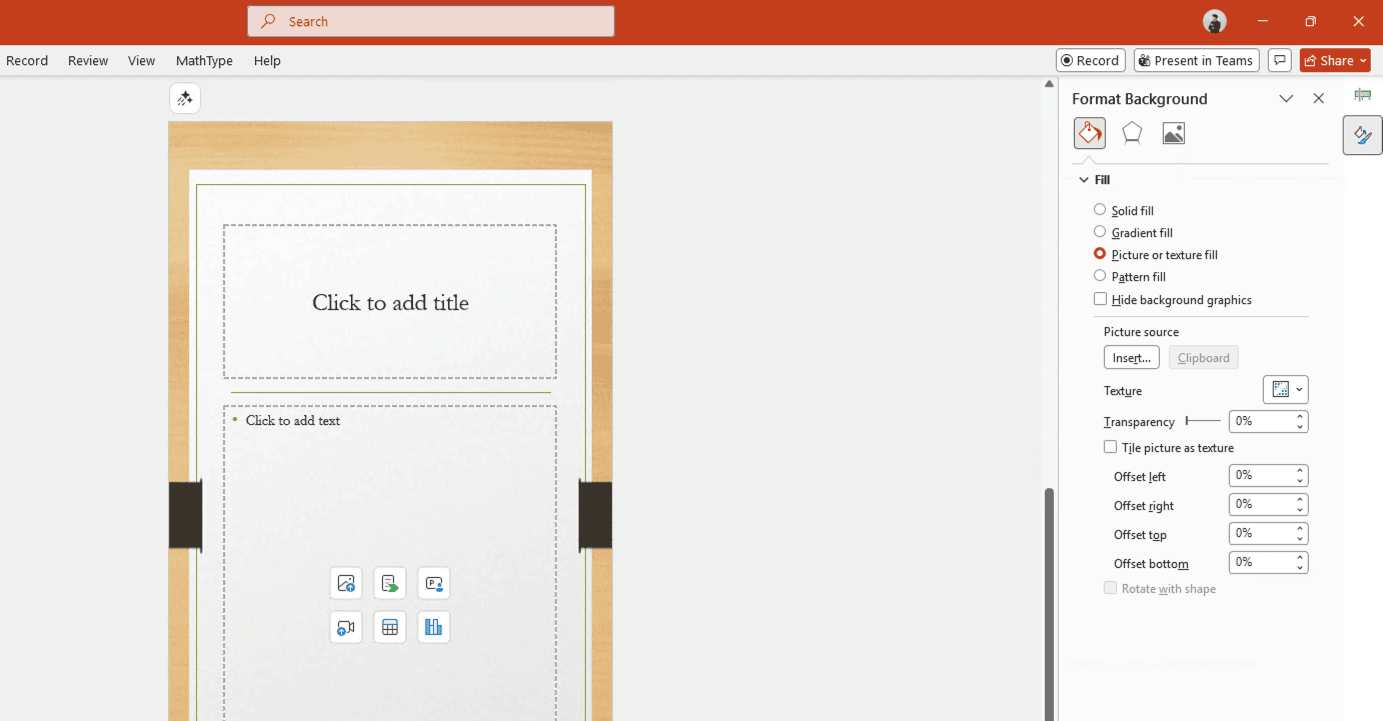 Thiết kế hình nền và lựa chọn bảng màu chủ đạo (Background)