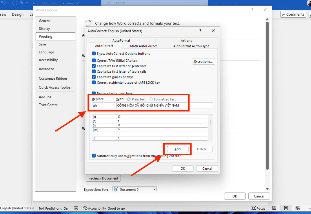 Cách tạo Quốc hiệu Tiêu ngữ tự động trong Word