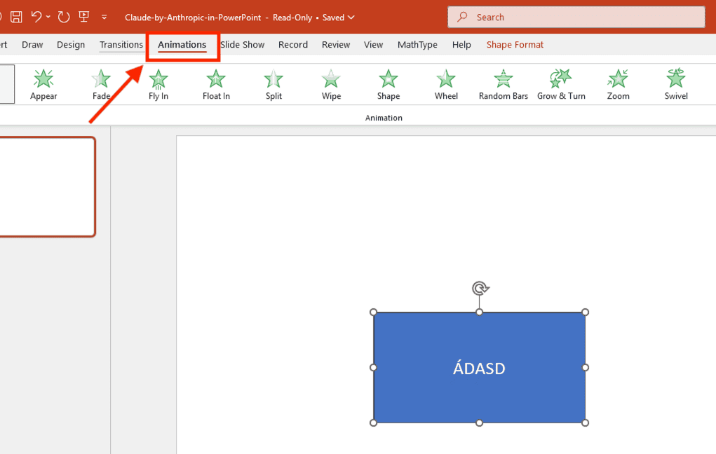 Cách tạo hiệu ứng biến mất trong PowerPoint