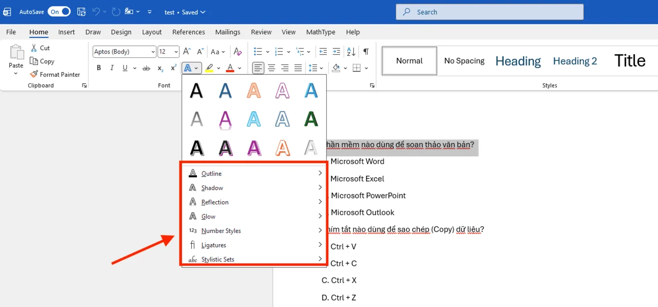 Cá nhân hóa thông số kỹ thuật (Advanced Settings)