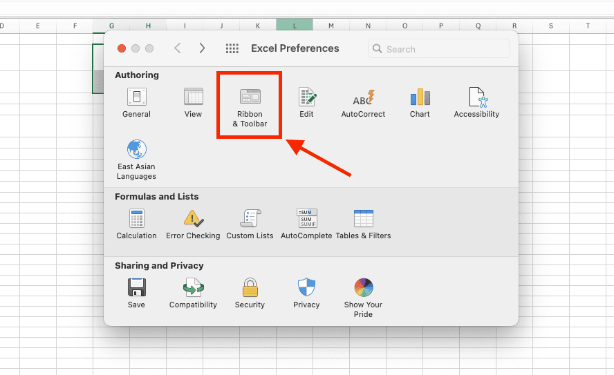 Cách bật thẻ Developer trong Excel trên hệ điều hành MacOS