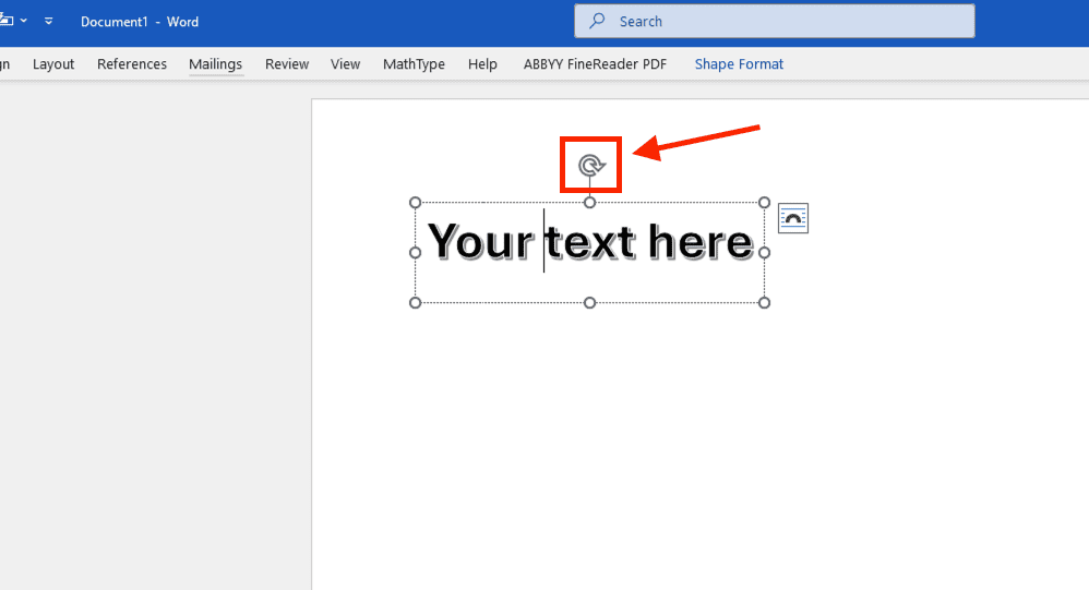 Cách xoay ngang chữ trong Word và tạo hiệu ứng với WordArt