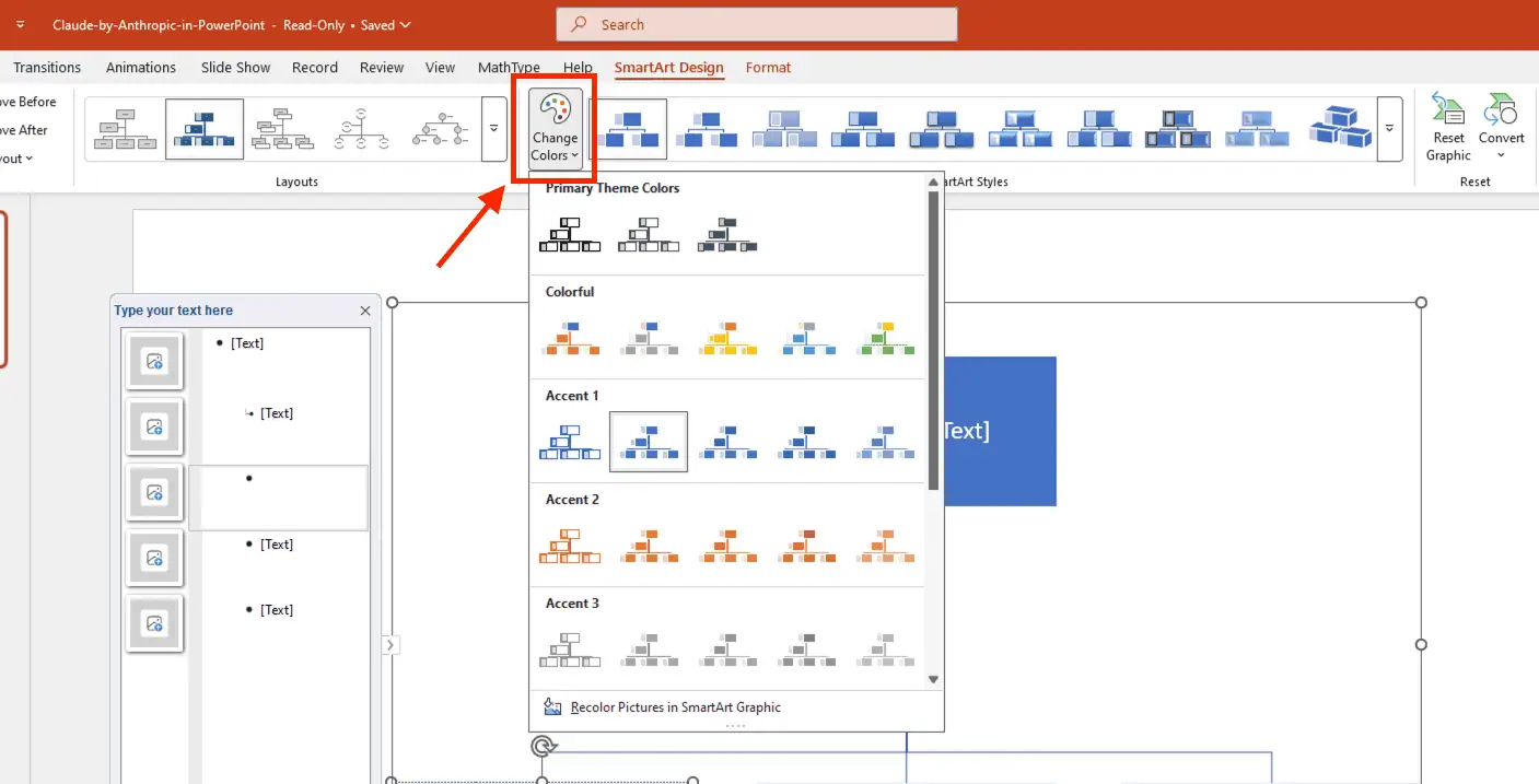 Cách làm sơ đồ tư duy trên PowerPoint đơn giản nhất bằng SmartArt
