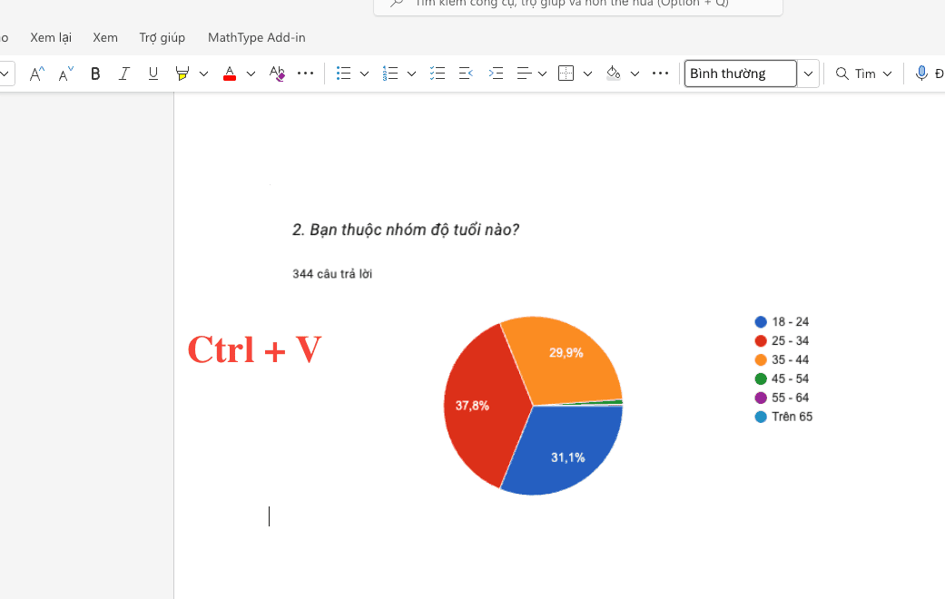 Chèn hình ảnh vào văn bản