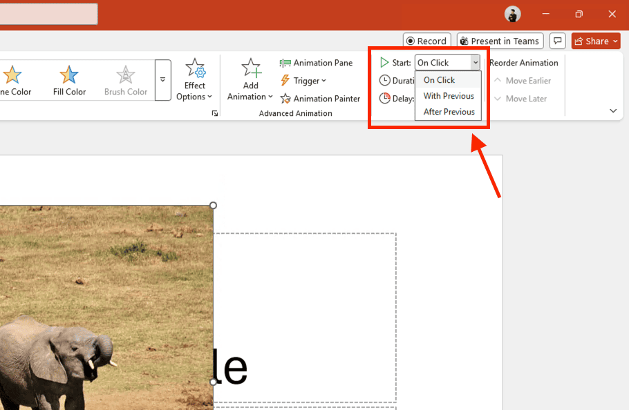 Tùy chỉnh thông số chuyên sâu trong bảng Timing
