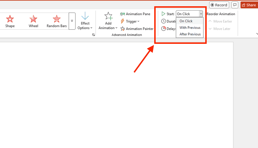 Cách tạo hiệu ứng biến mất trong PowerPoint