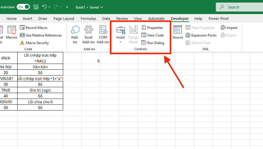 Nhóm Controls (Bộ điều khiển) – Thiết kế giao diện tương tác