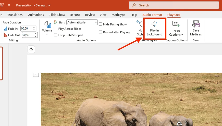 Play in Background (độ phát nền tự động)