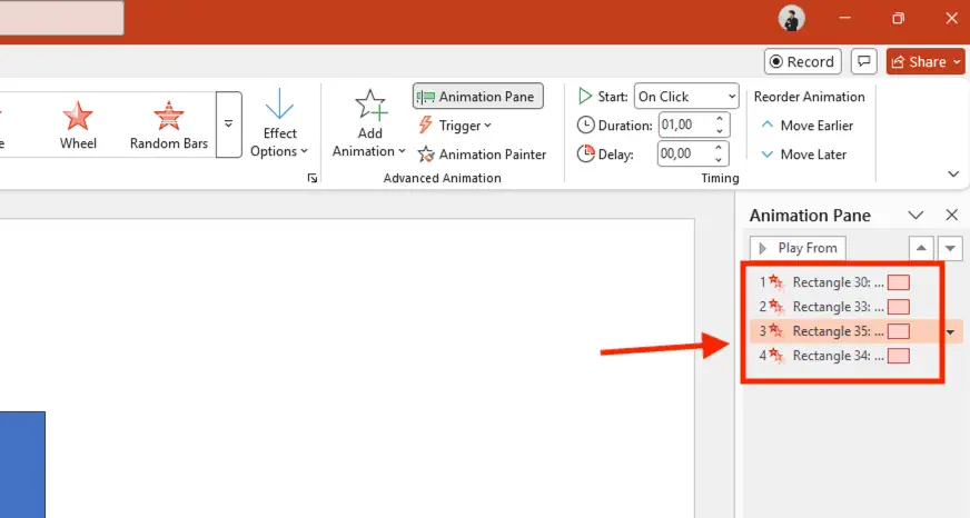 Tùy chỉnh thứ tự xuất hiện (Reordering)
