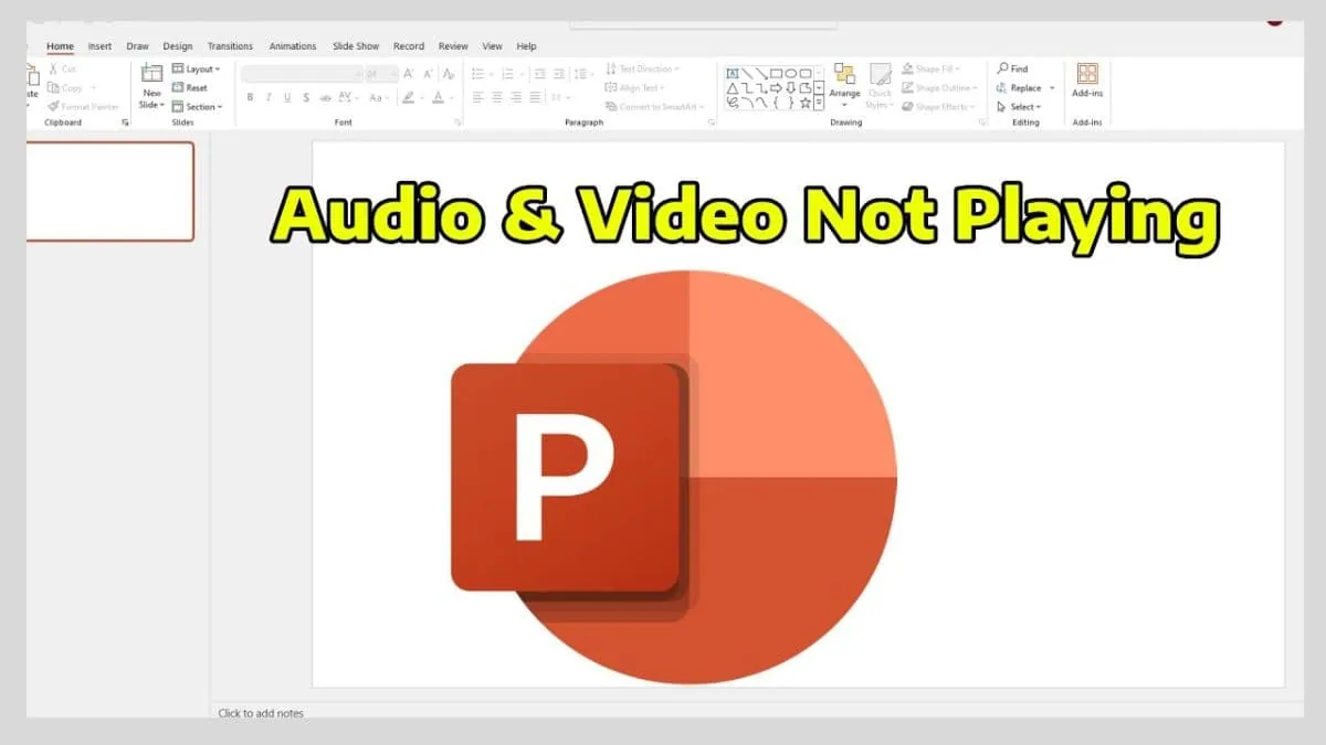 Video trong PowerPoint không chạy do định dạng không chuẩn