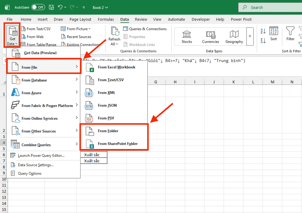 Sử dụng giải pháp từ Microsoft 365 và OneDrive
