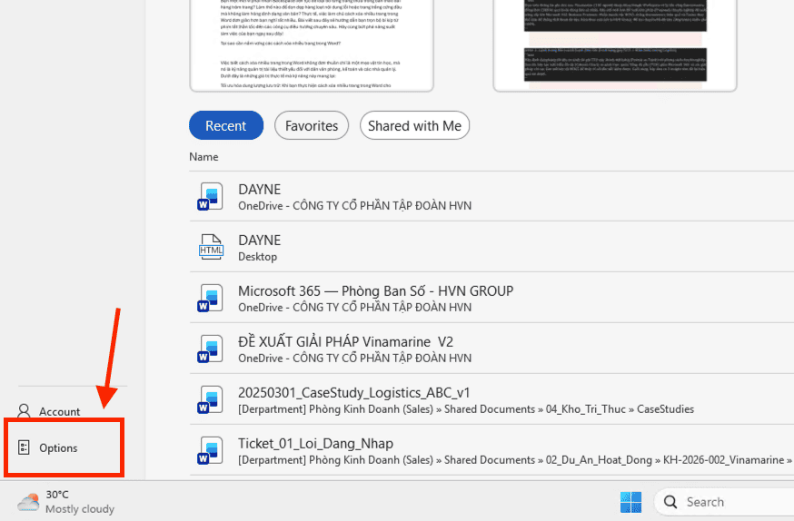 Sử dụng tính năng AutoCorrect để chèn nhanh ký tự đặc biệt trong Word