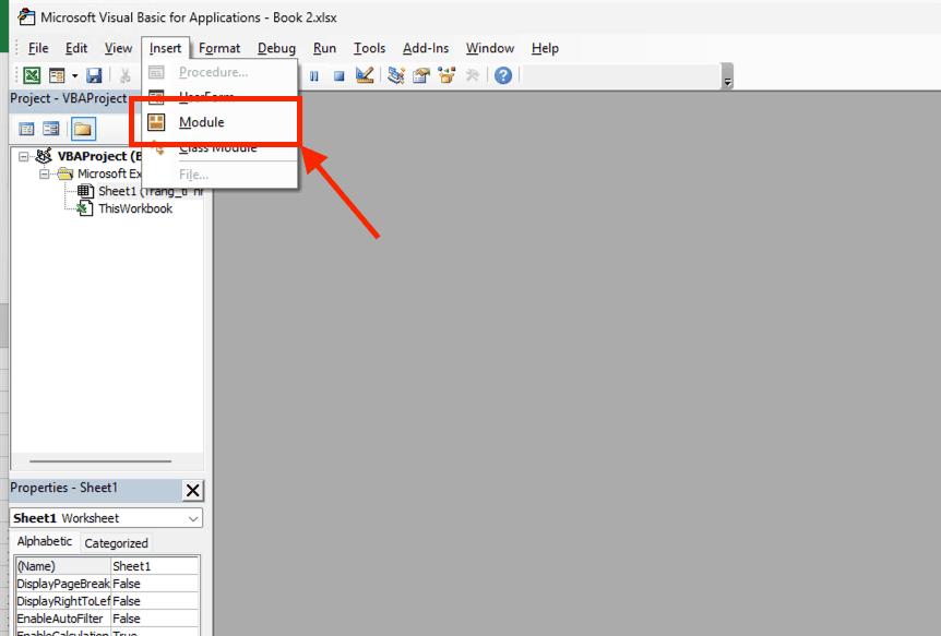 Tạo Checkbox trong Excel hàng loạt bằng mã VBA thần tốc