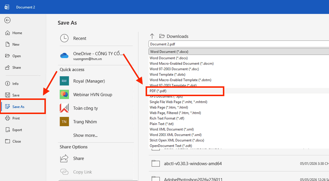 Cách xóa chữ trong file PDF bằng Microsoft Word