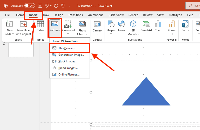 Cách làm card visit bằng PowerPoint tự thiết kế