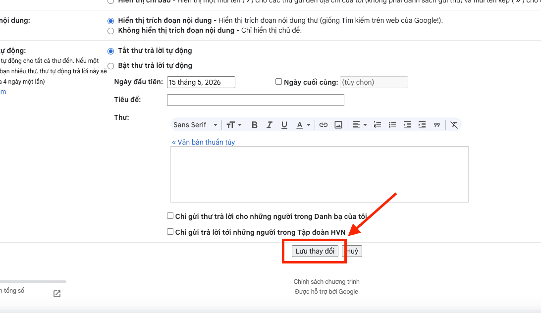Cách tạo chữ ký trên Gmail trên máy tính