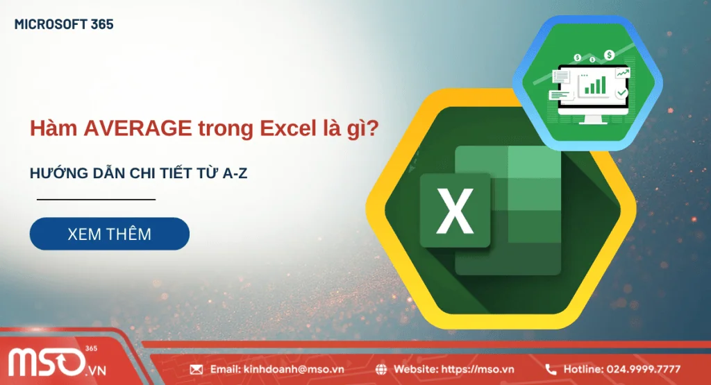 Hàm AVERAGE trong Excel là gì