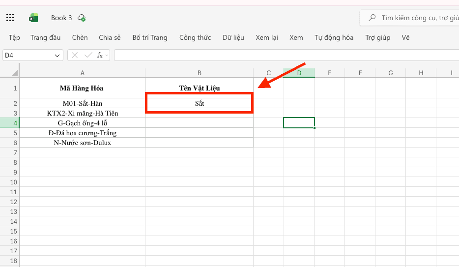 Cách tách chữ trong Excel siêu tốc bằng tính năng Flash Fill