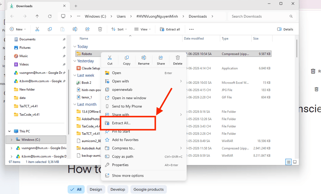 Cách cài đặt font chữ PowerPoint tiếng Việt đẹp